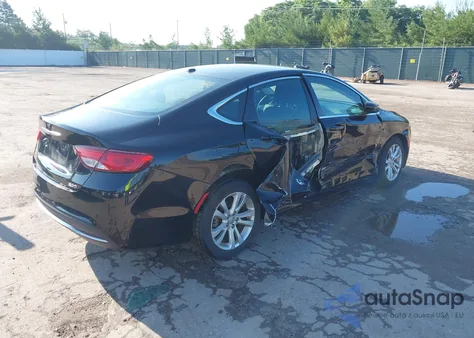 2015 Chrysler 200 Limited z USA, uszkodzony, nr VIN 1C3CCCABXFN758952